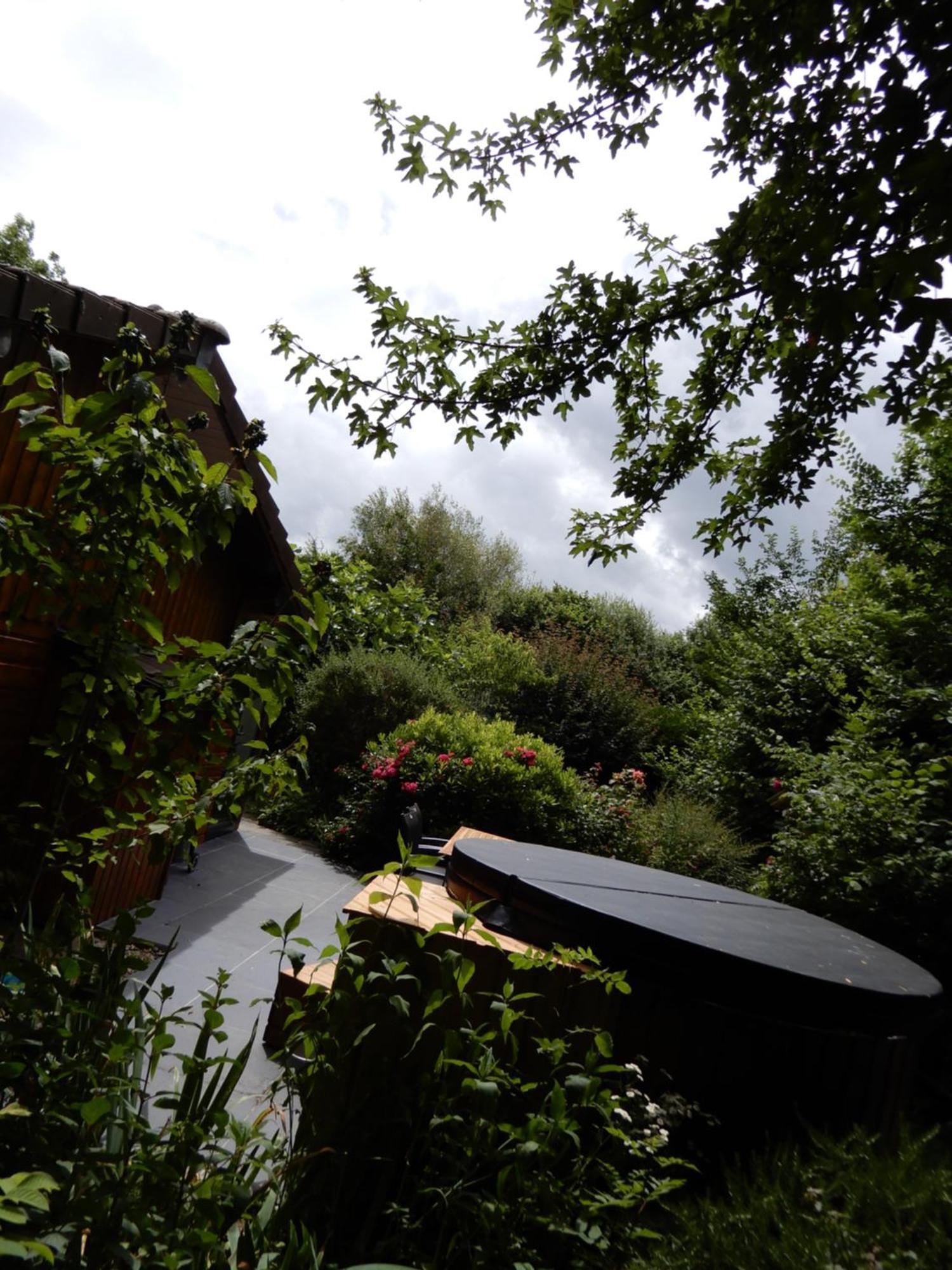 Le Cottage Exotique Du Lutin Many & Son Bain Nordique Saint-Christophe-Sur-Conde Exterior foto